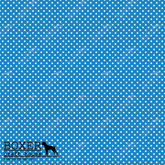 Dots 1/16" - Blue