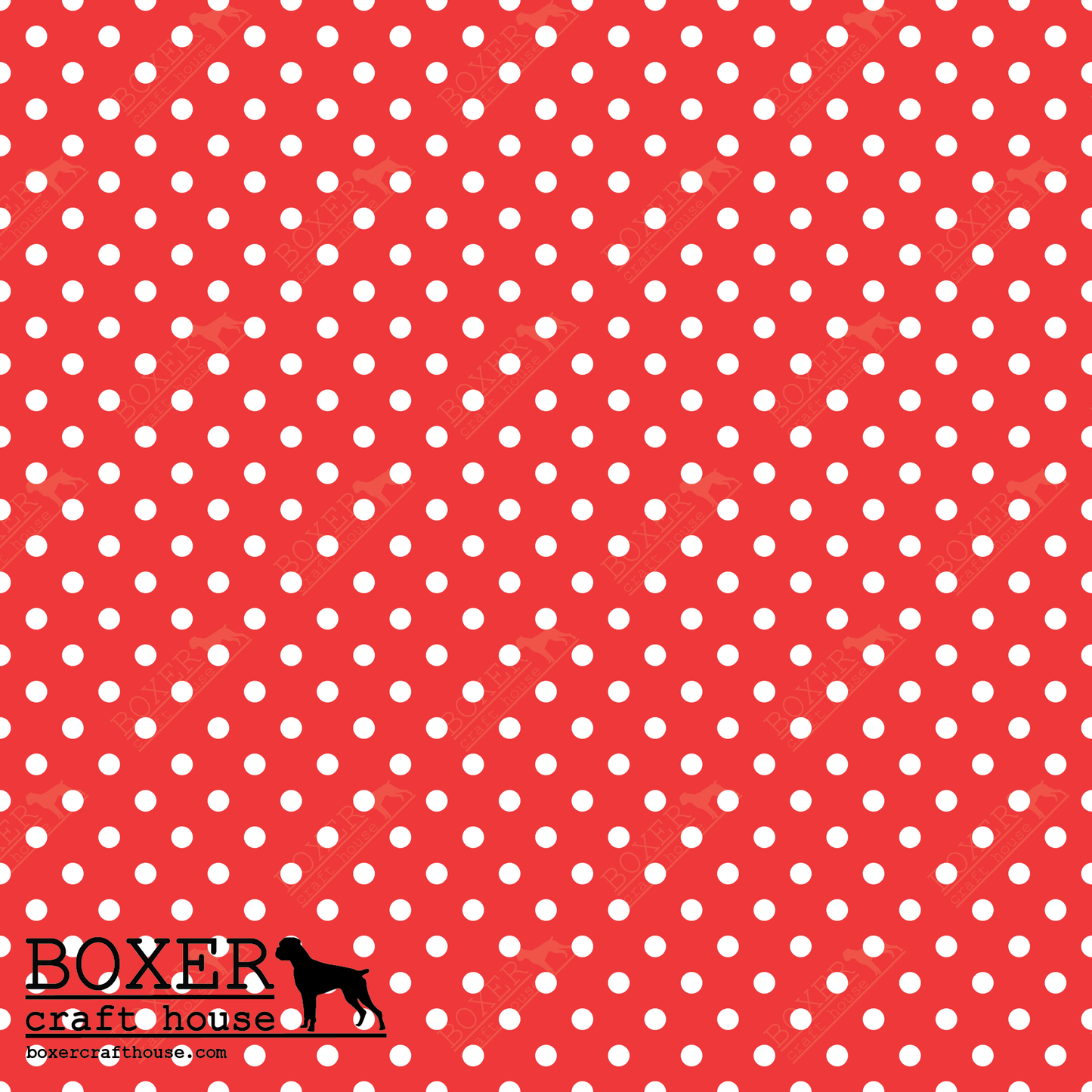 PSV Patterns - Dots 1/8" - Red