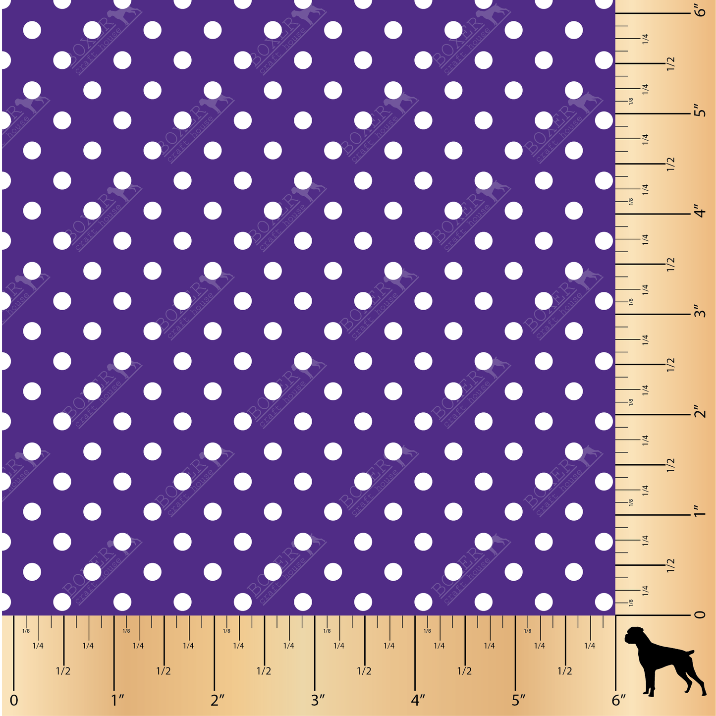 Dots 3/16" -  Medium Purple