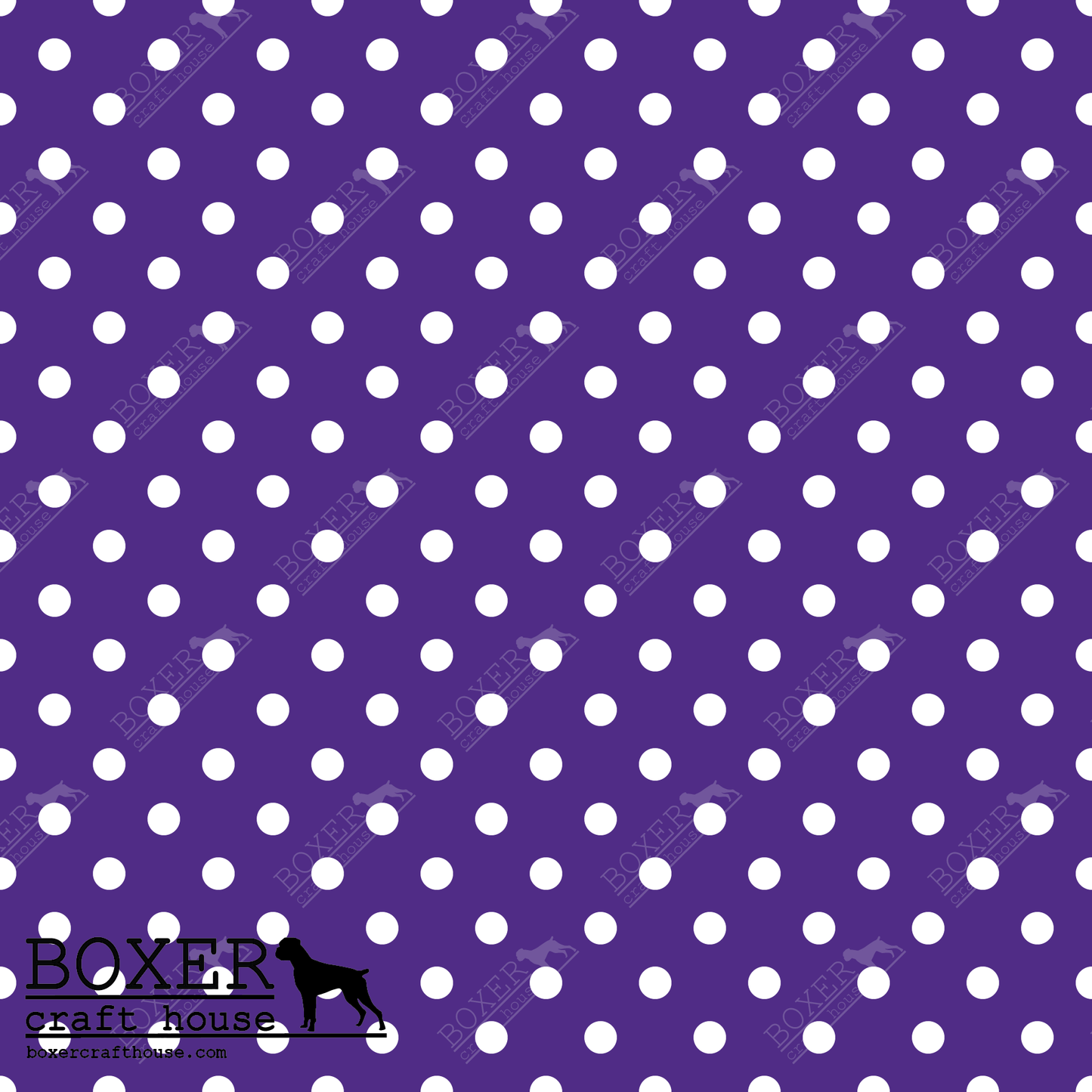 HTV Patterns - Dots - Medium Purple  3/16"
