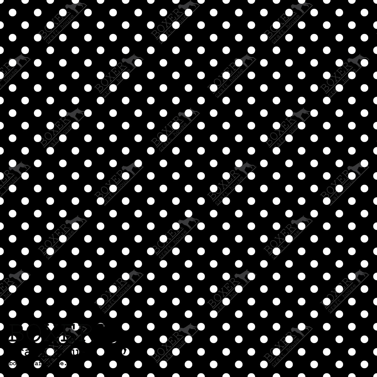 Dots 1/8" - Black