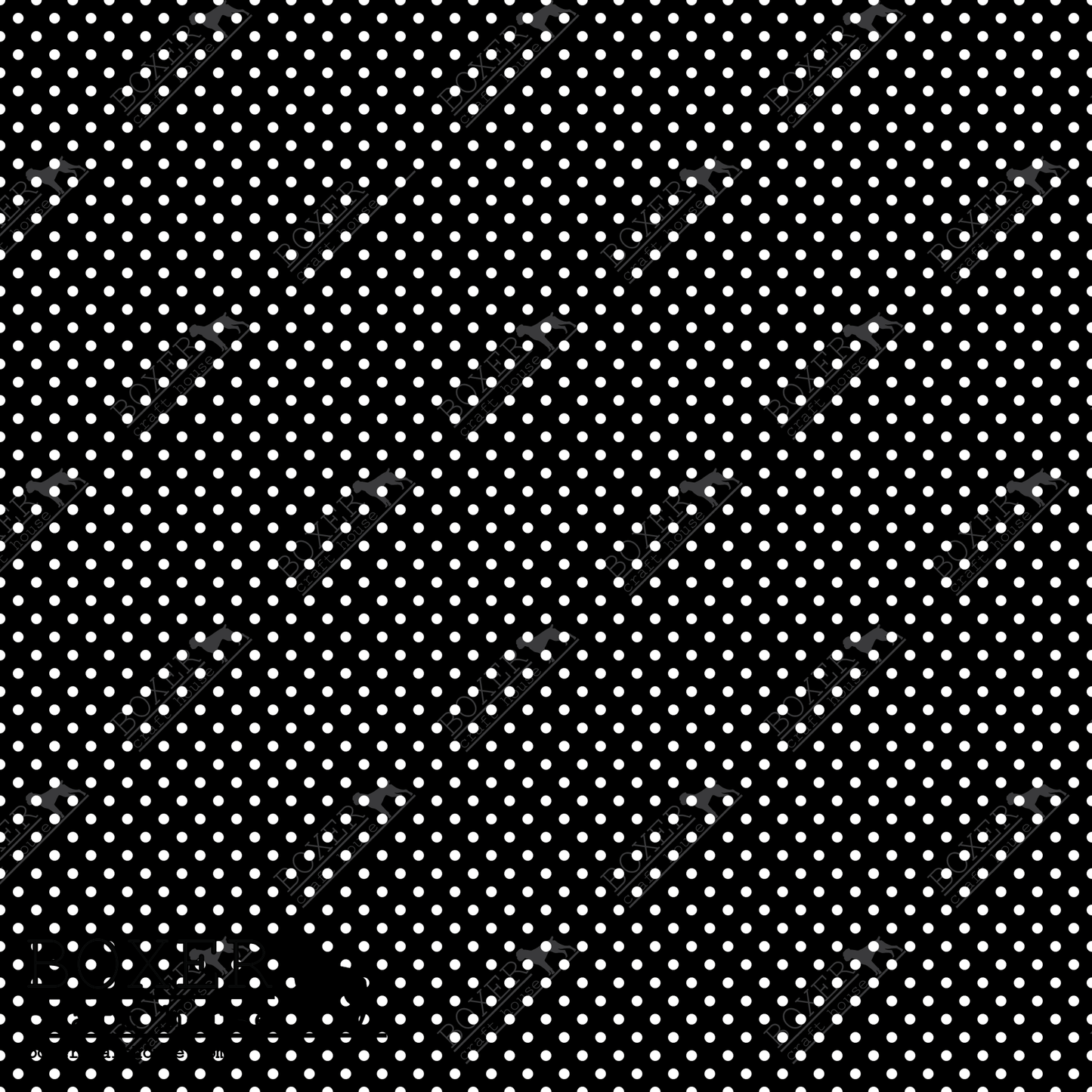PSV Patterns - Dots 1/16" - Black