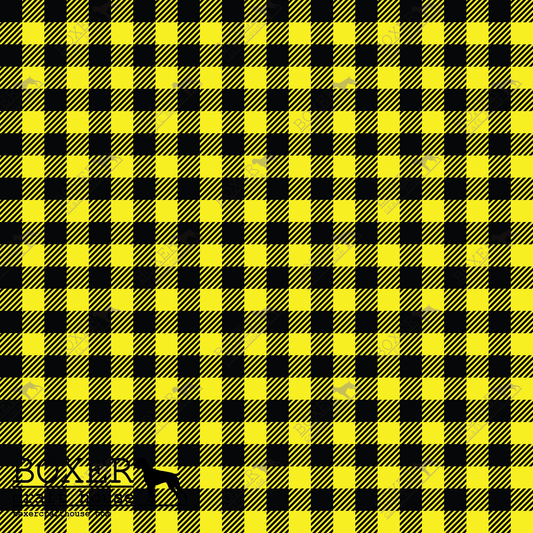 Yellow - Buffalo Plaid Diagonal 1/4"