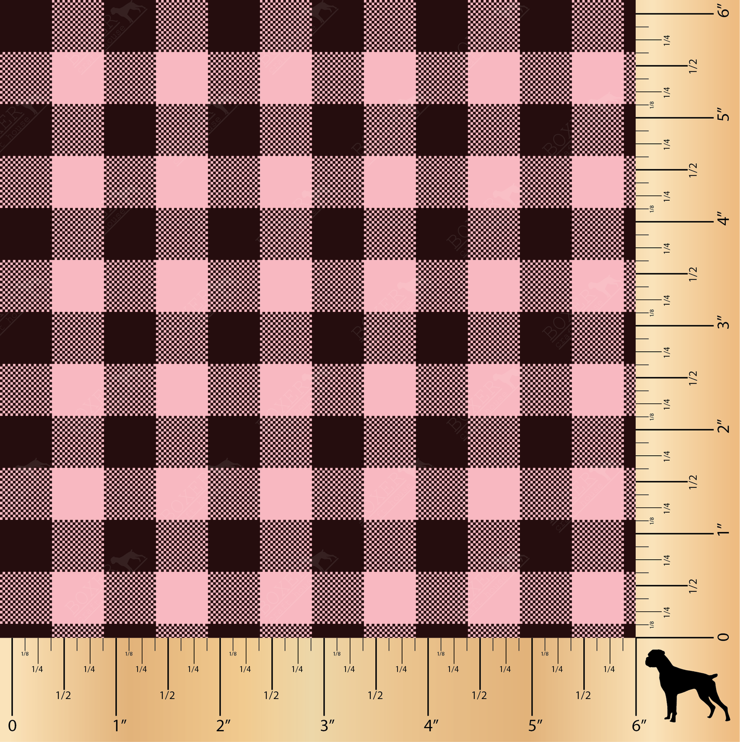 Tickled Pink - Buffalo Plaid - 1/2"