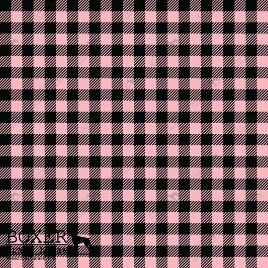 Tickled Pink - Buffalo Plaid Diagonal 1/4"