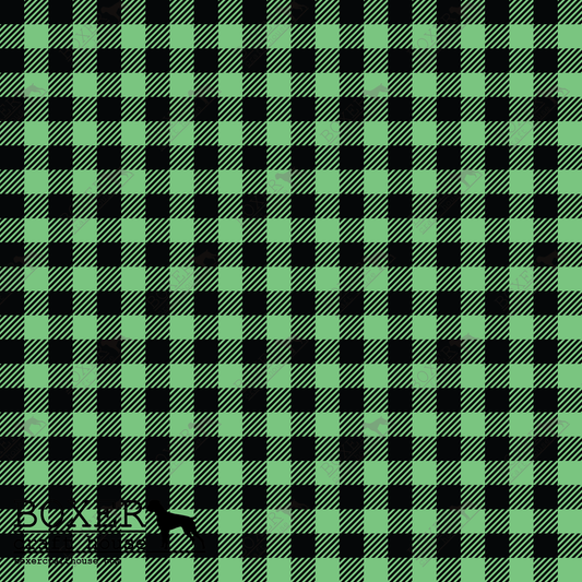 Summer Green - Buffalo Plaid Diagonal 1/4"