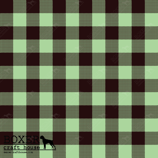 Buffalo Plaid 1.2 Square Pistachio Green