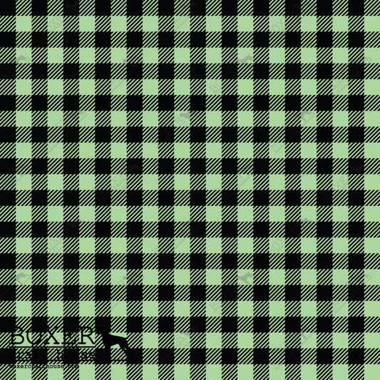 Pistachio Green - Buffalo Plaid Diagonal 1/4"