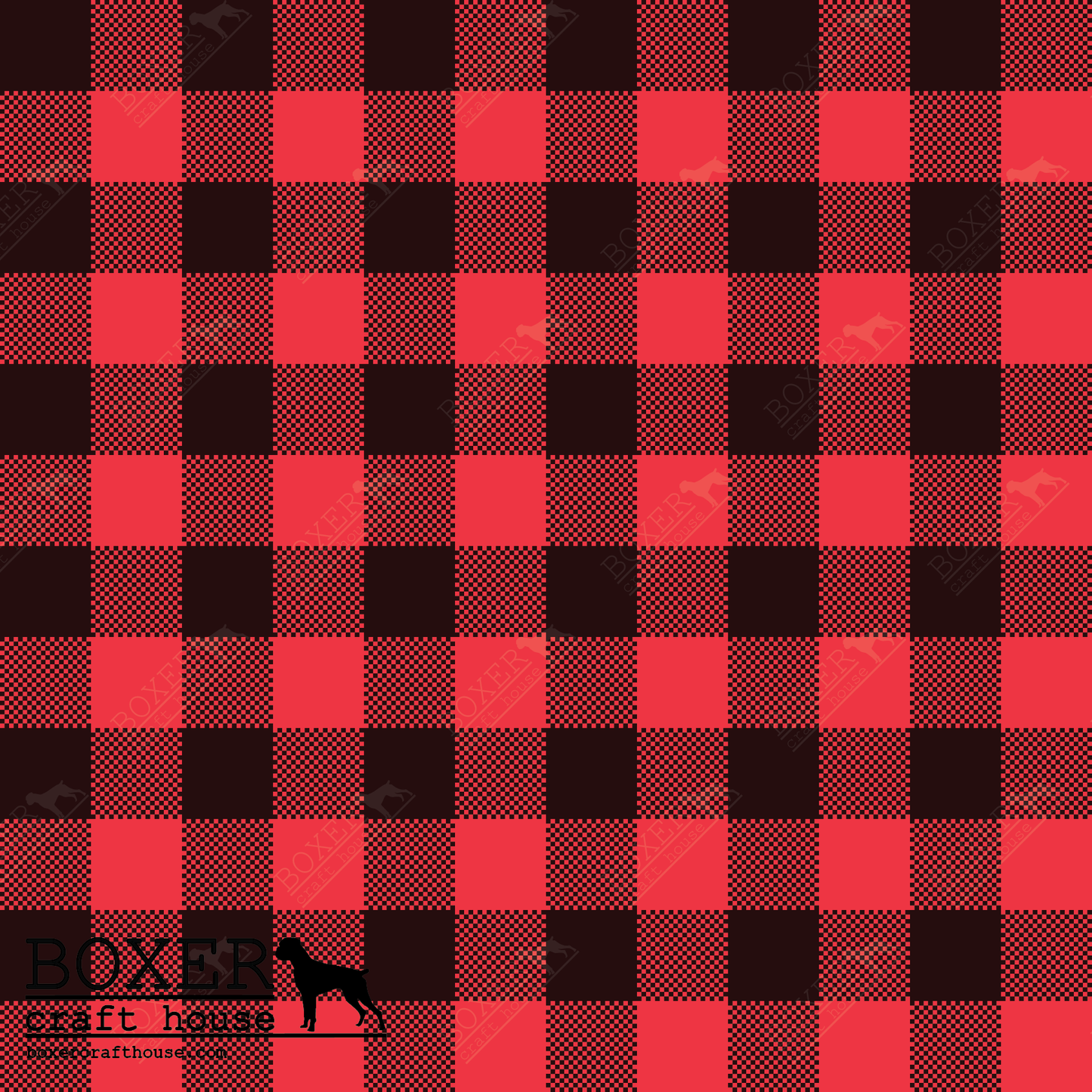 Classic Buffalo Red and Black Cotton/Wool Plaid Flannel – GONGSHOW Canada