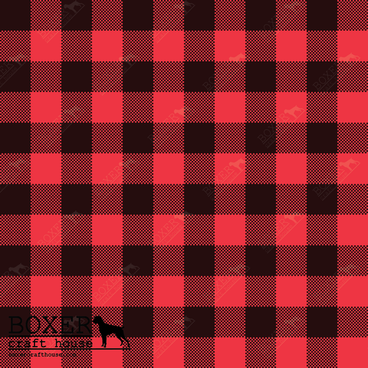 Buffalo Plaid 1.2 Square Red