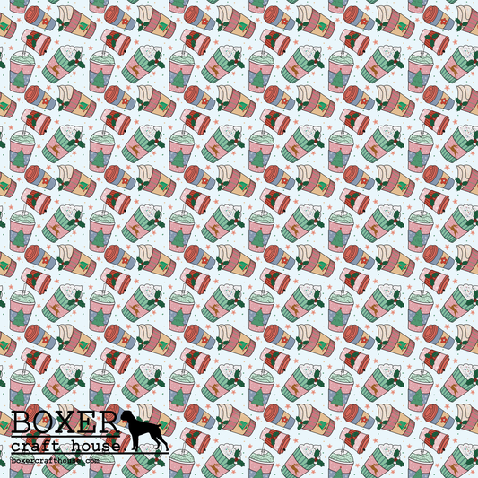 Holiday Coffee - Pattern One