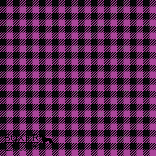 Purple - Buffalo Plaid Diagonal 1/4"