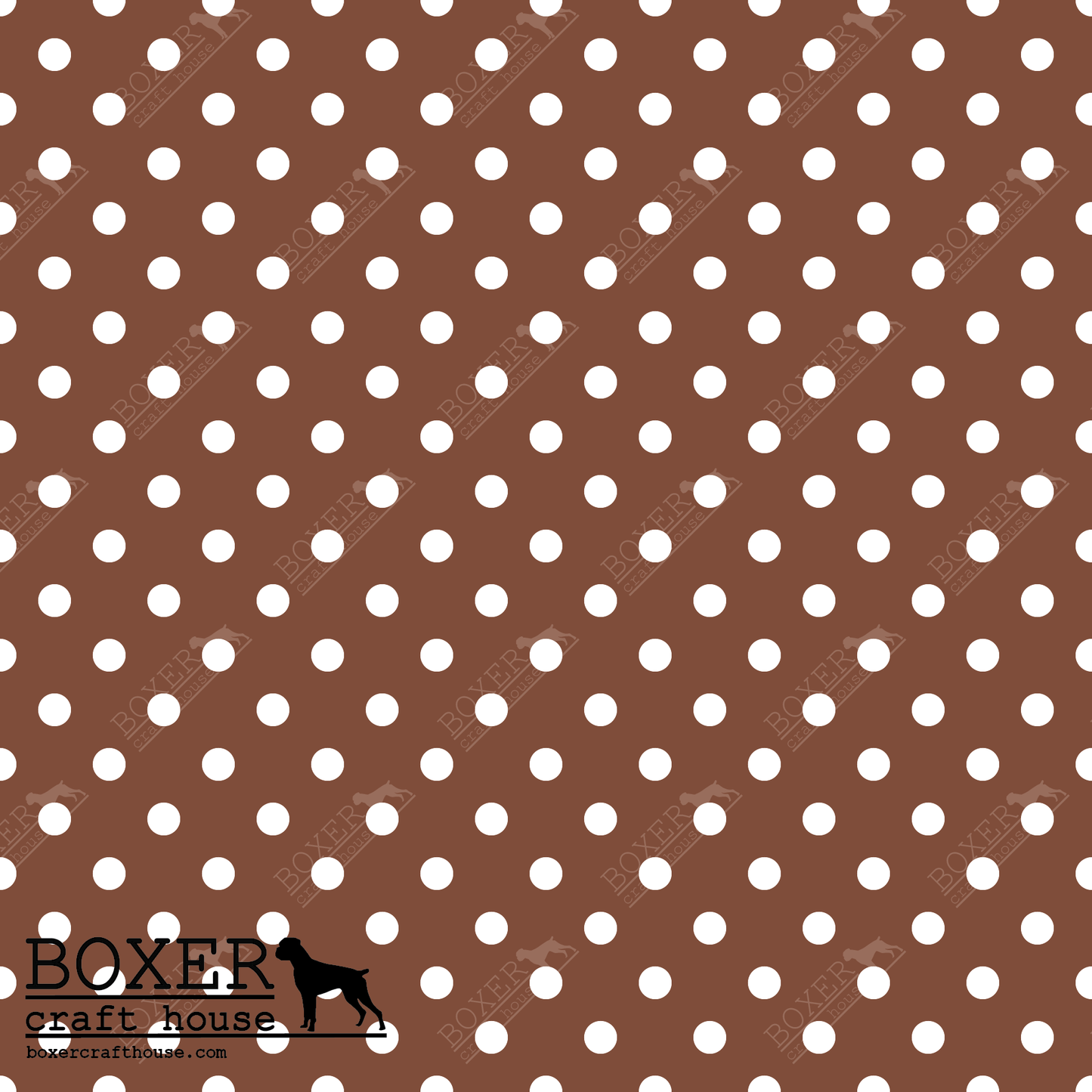 Dots 3/16" - Cocoa