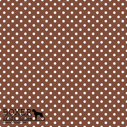 Dots 1/8" - Cocoa