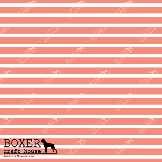 Coastal Patterns Coral Stripe