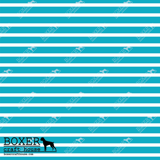 Coastal Patterns Blue Stripe