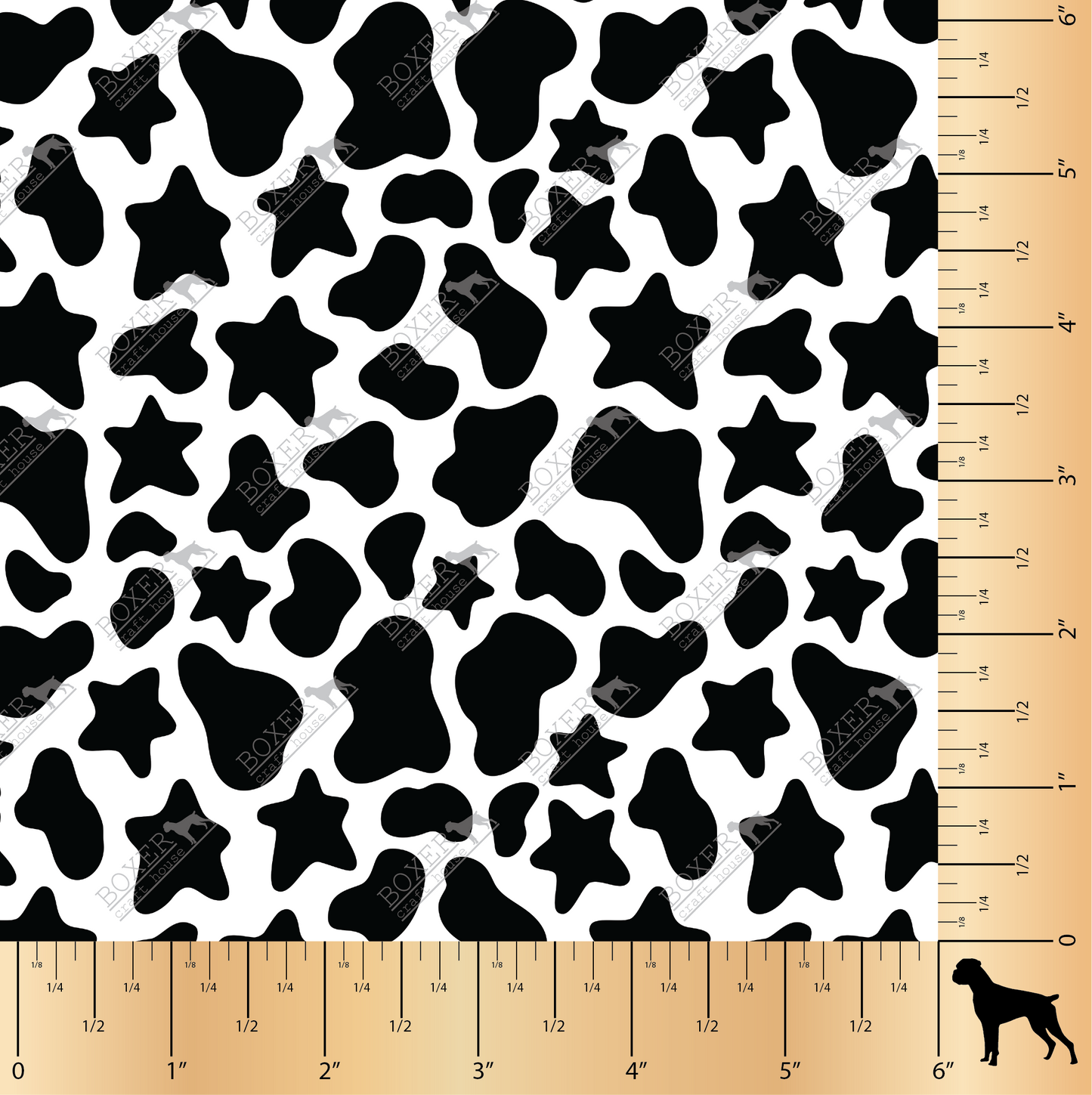 Cow Patterns Star