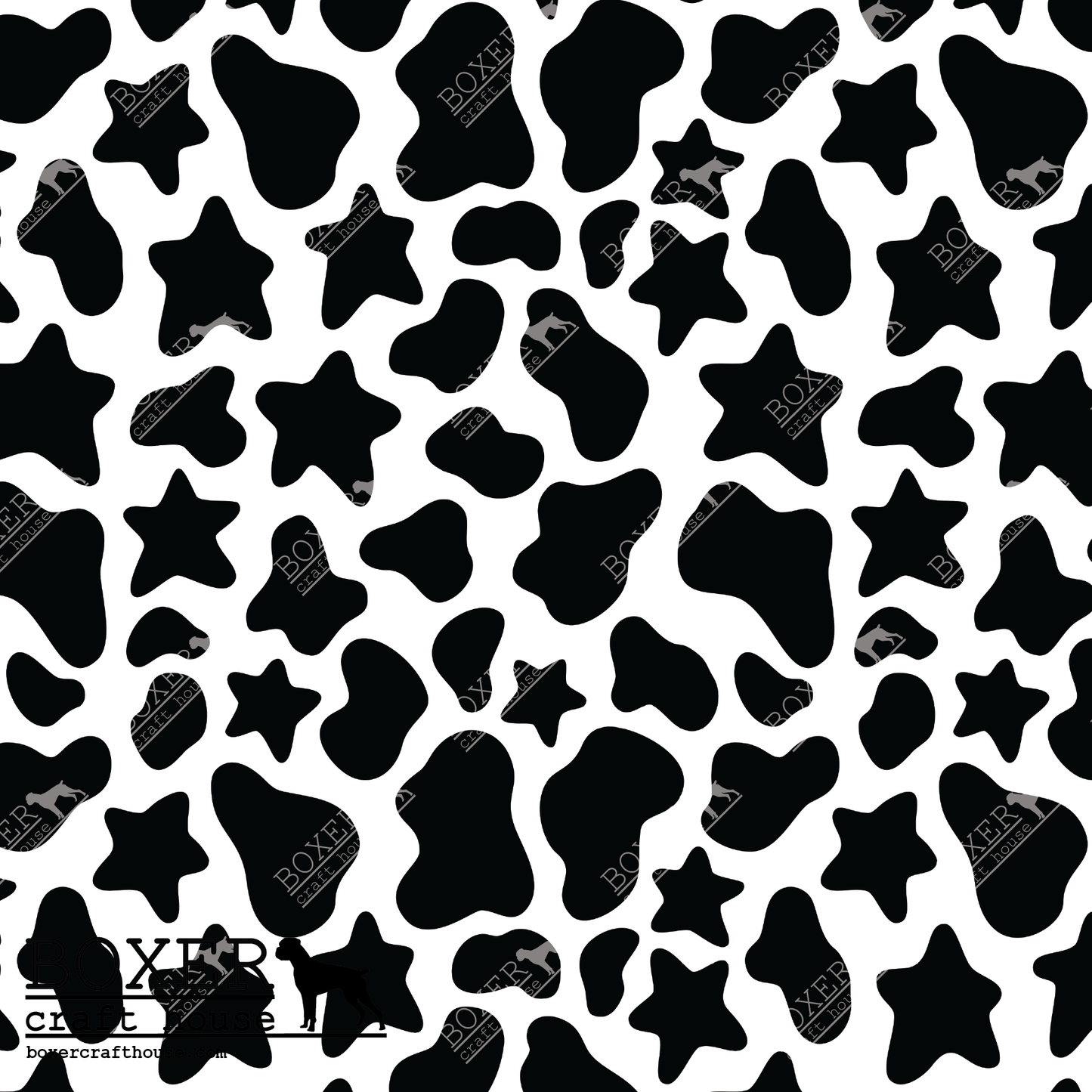 Cow Patterns Star