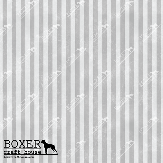 Wonderland Dark Grey Stripe