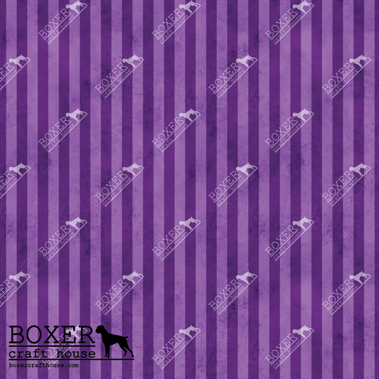 Wonderland Dark Purple Stripe