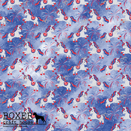 Patriotic Unicorns LG