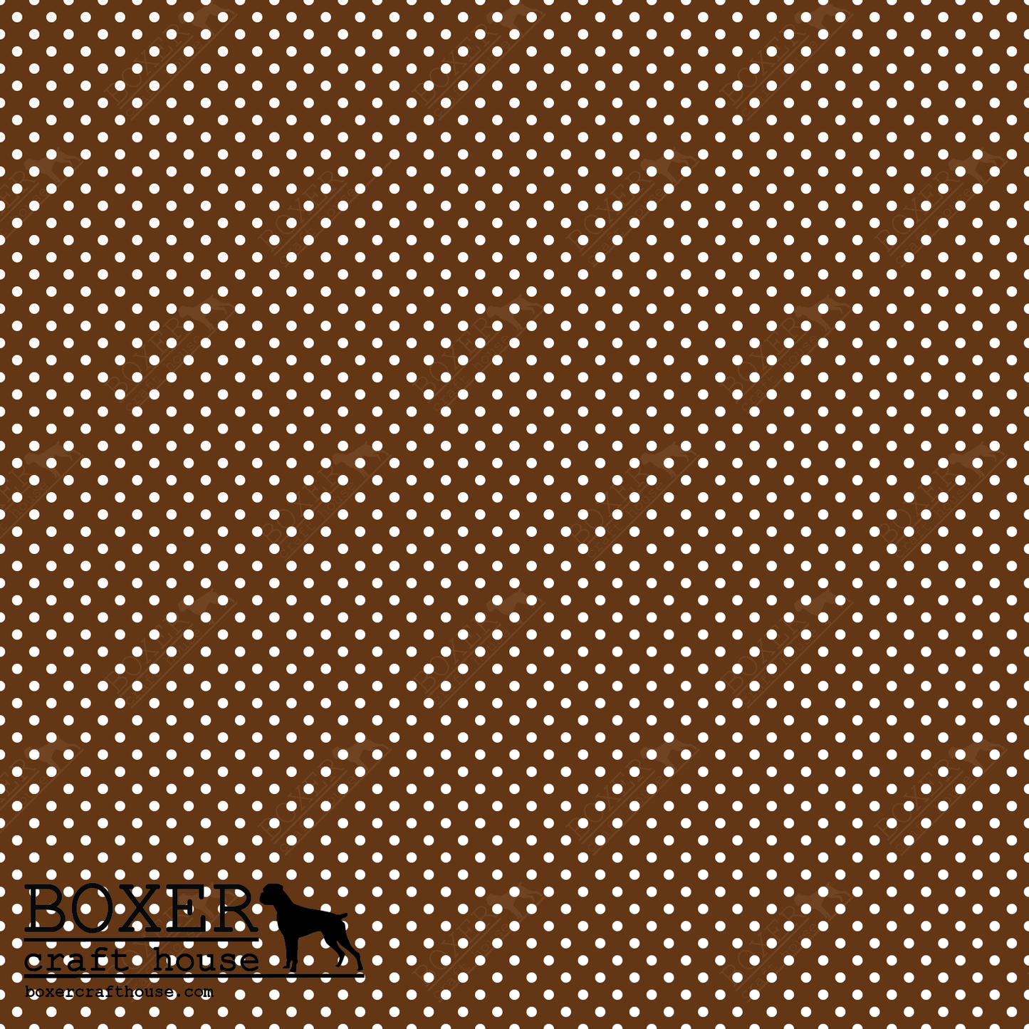 Dots 1/16" - Brown