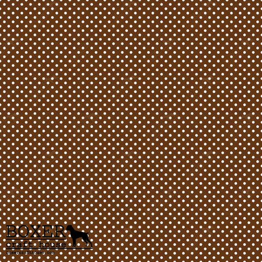 Dots 1/16" - Brown