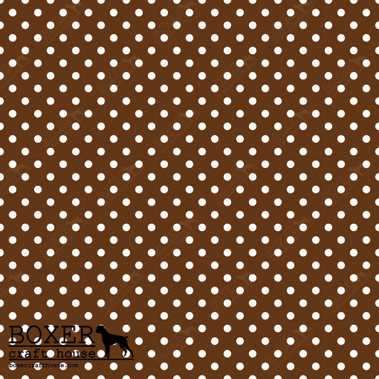 Dots 1/8" - Brown