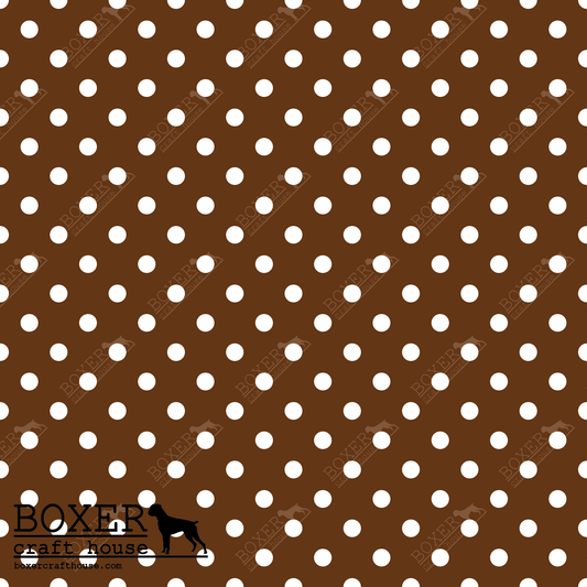 Dots 3/16" - Brown