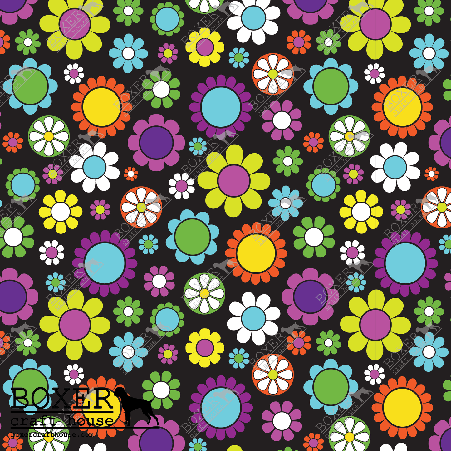 Paisley Flowers Groovy Flowers LG