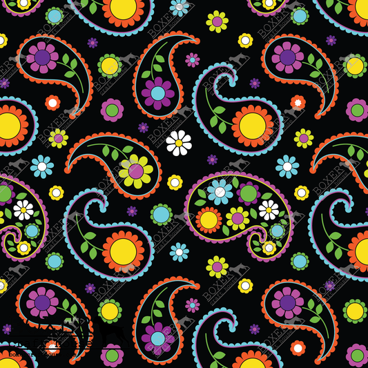 Paisley Flowers Groovy LG