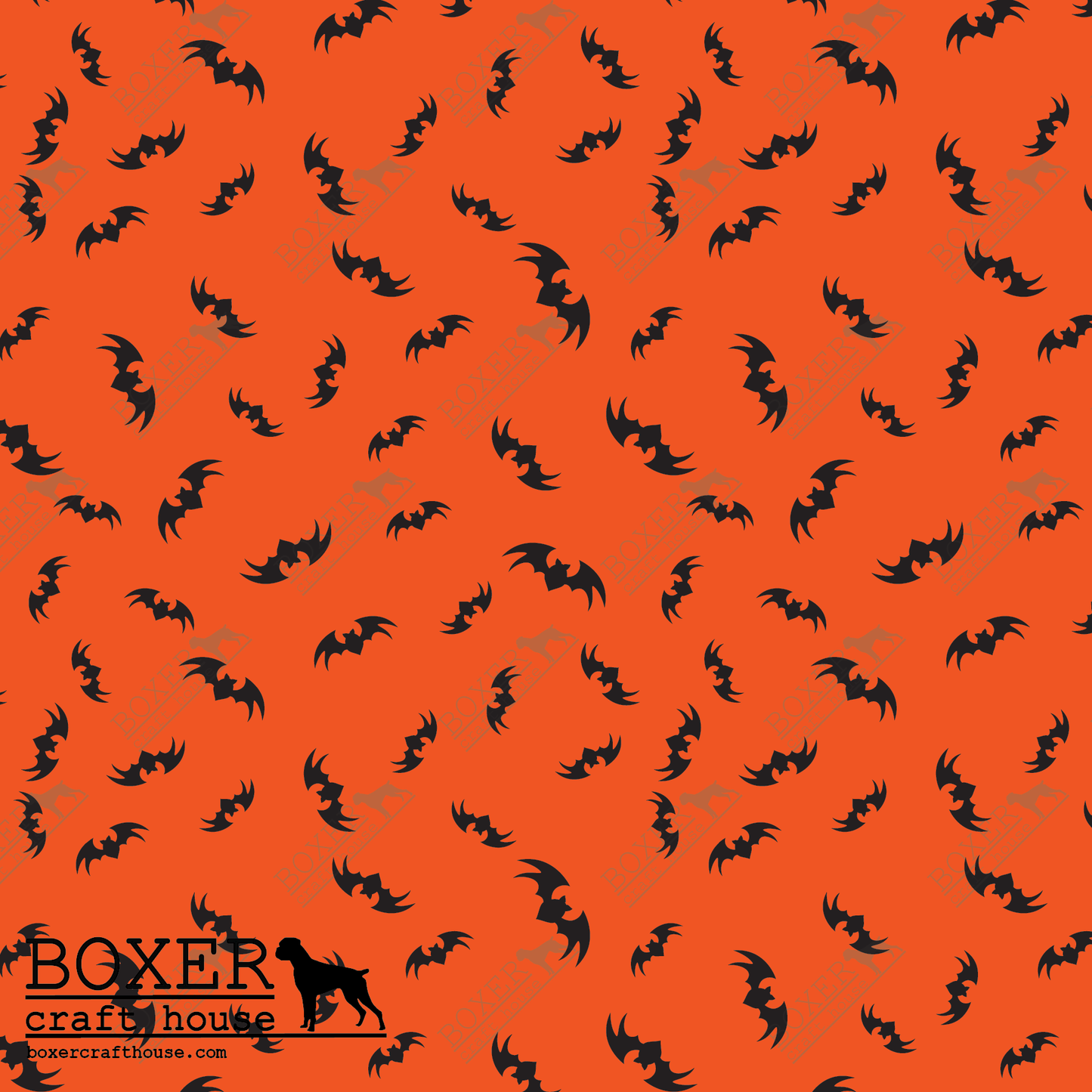 Bats and Spiders - Bats Safety Orange