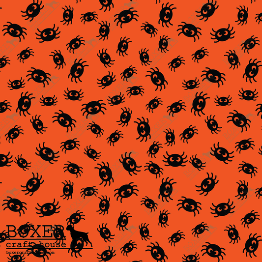 Bats and Spiders - Spiders Safety Orange