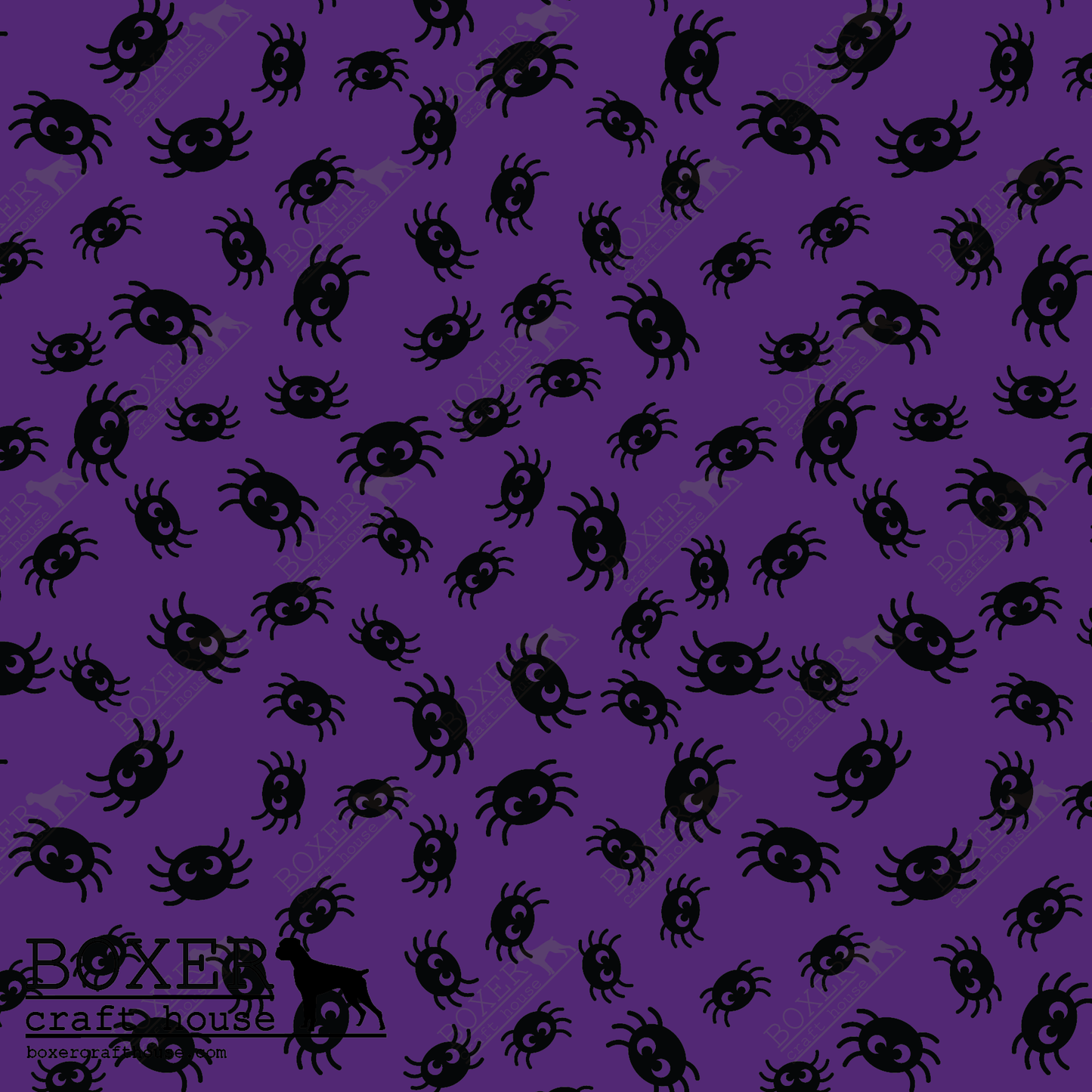 HTV Patterns - Bats and Spiders - Spiders Raven