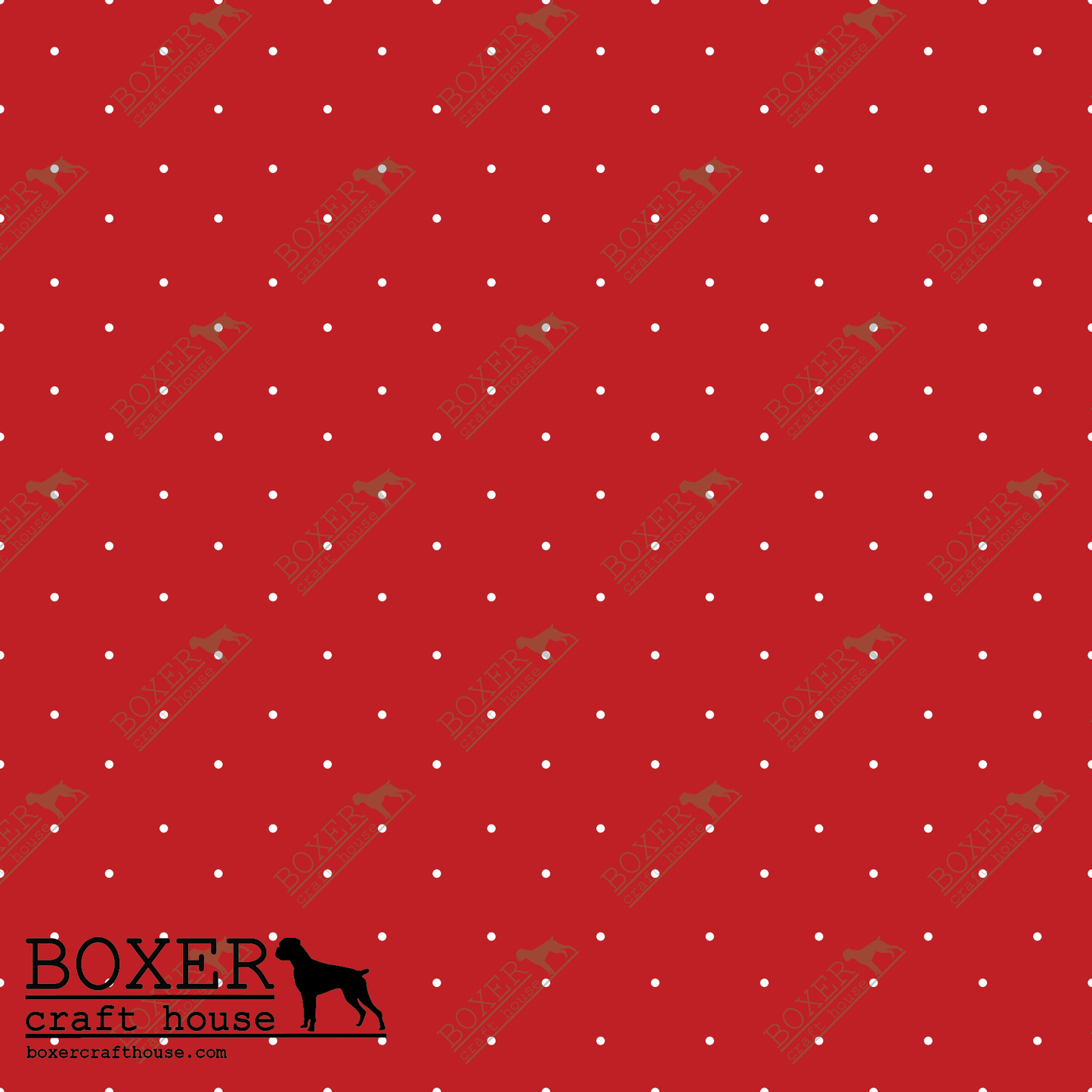 Reindeer Games - Dots Red