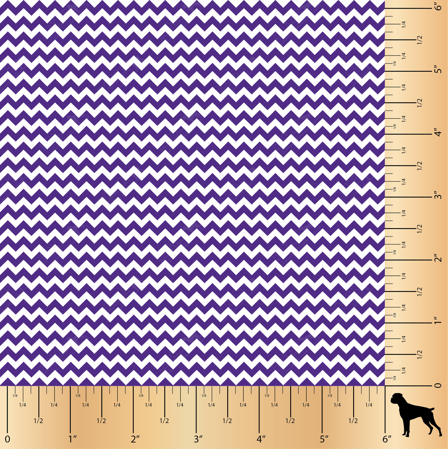 Chevron .25" - Medium Purple