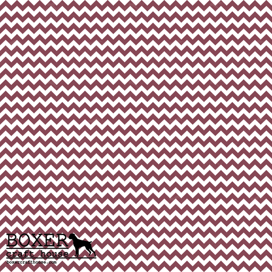 HTV Patterns - Chevron .25" - Maroon