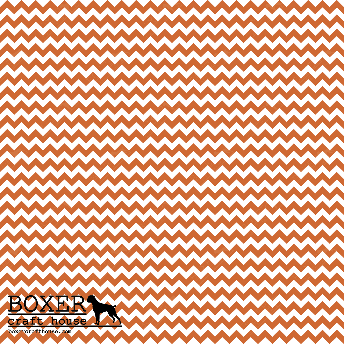 Chevron .25" - Burnt Orange