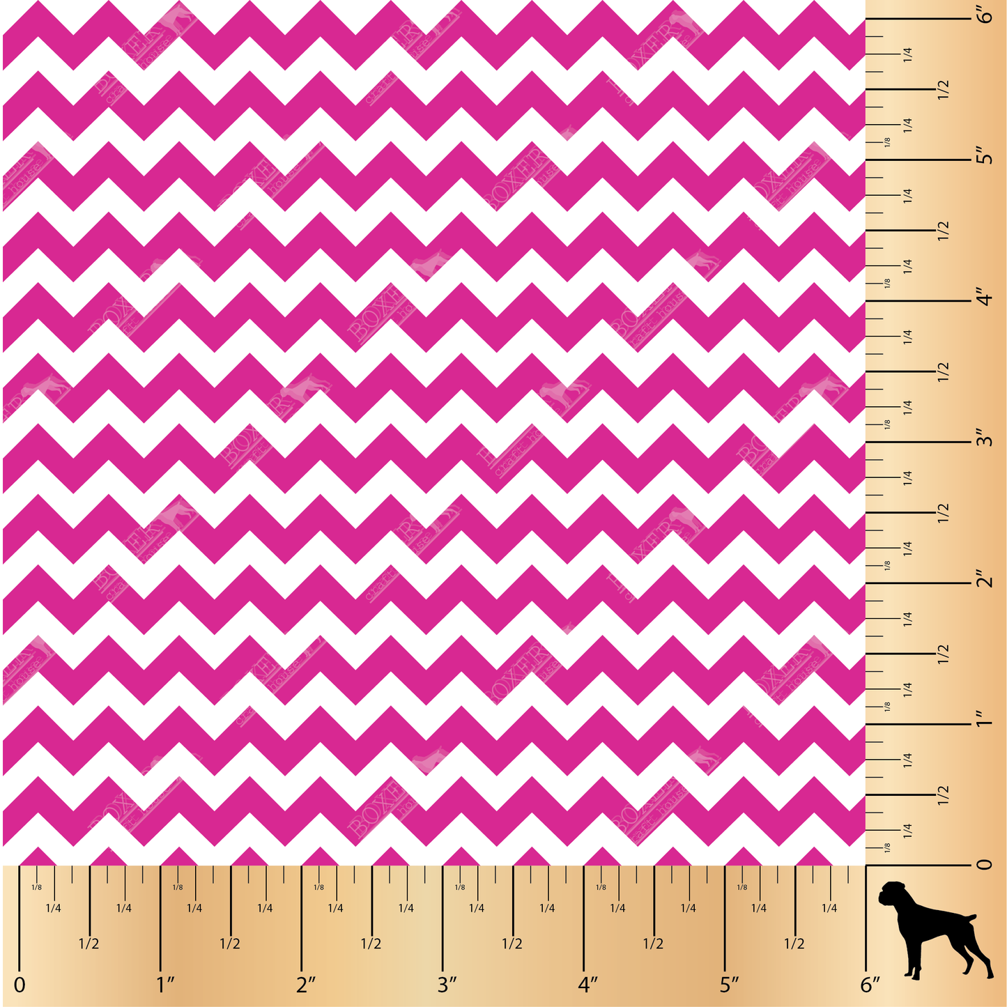 Chevron .50" - Pink