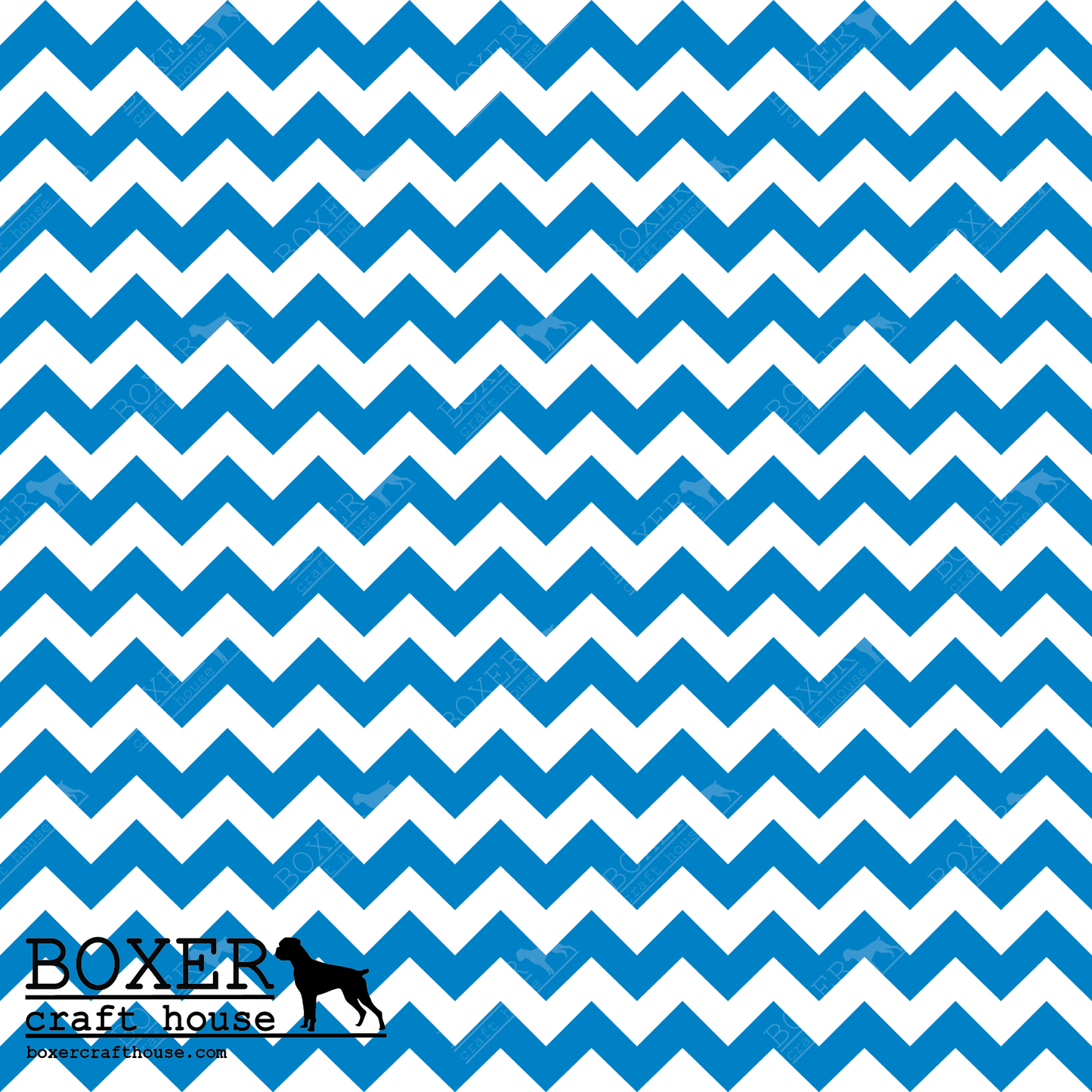 Chevron .50" - Blue