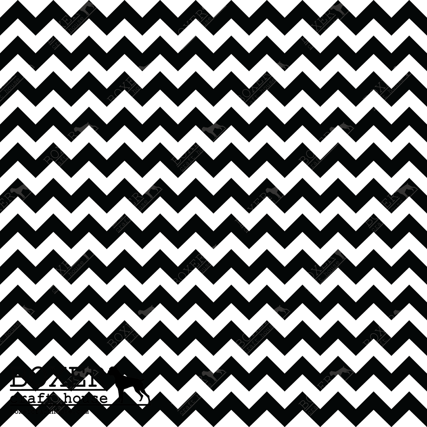 Chevron .50" - Black