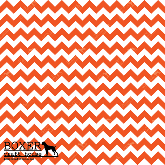 HTV Patterns - Chevron .50" - Orange
