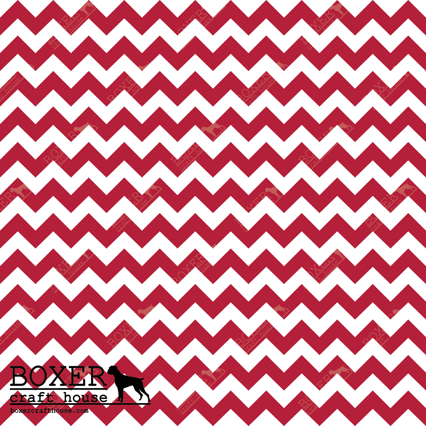 Chevron .50" - Crimson