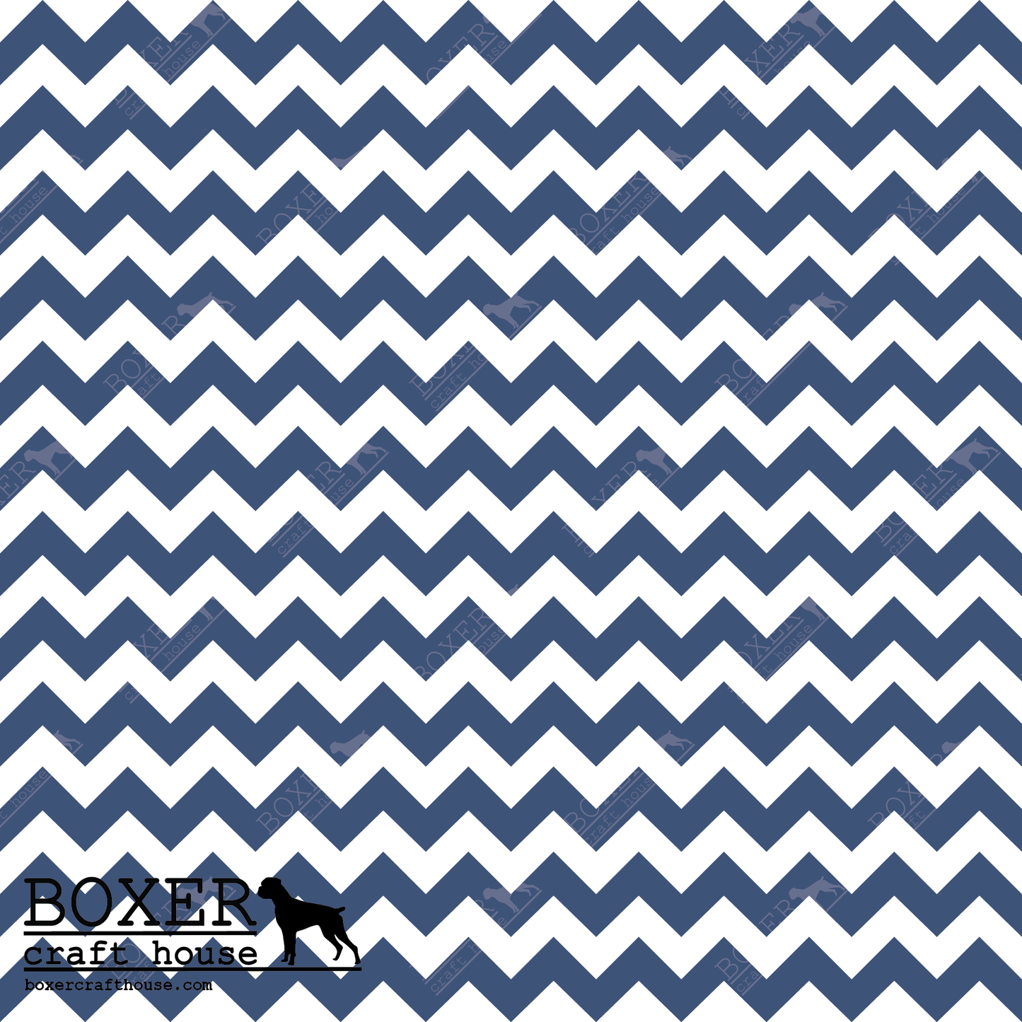 Chevron .50" - True Navy