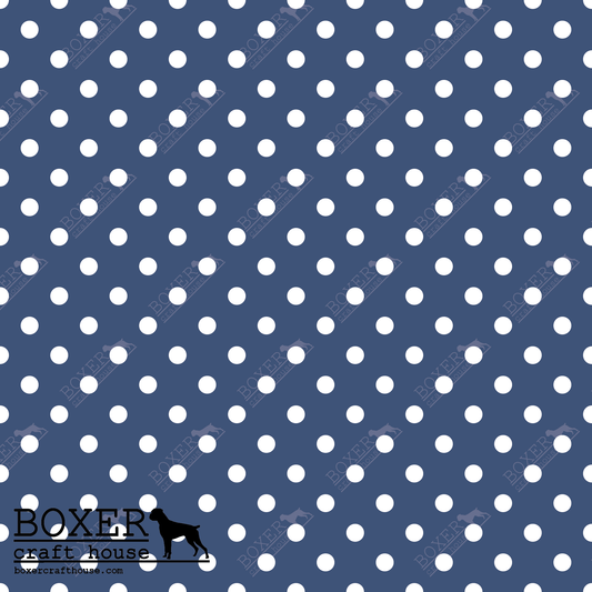 Dots 3/16" - True Navy