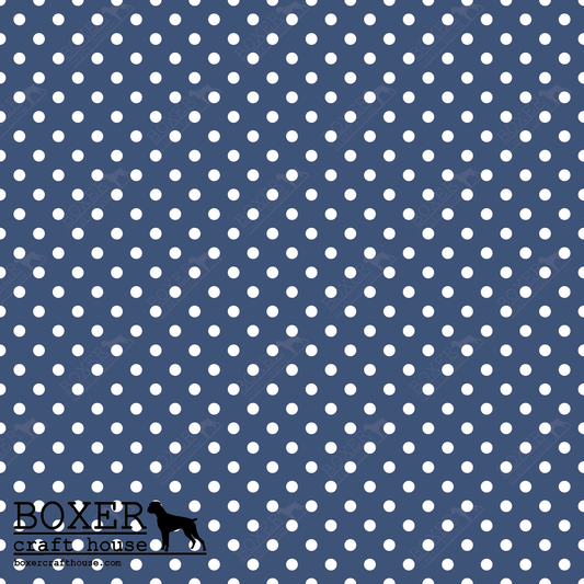 Dots 1/8" - True Navy