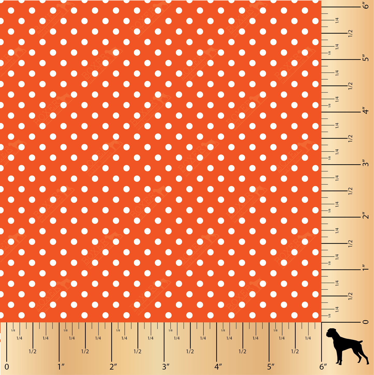 Dots 1/8" - Orange