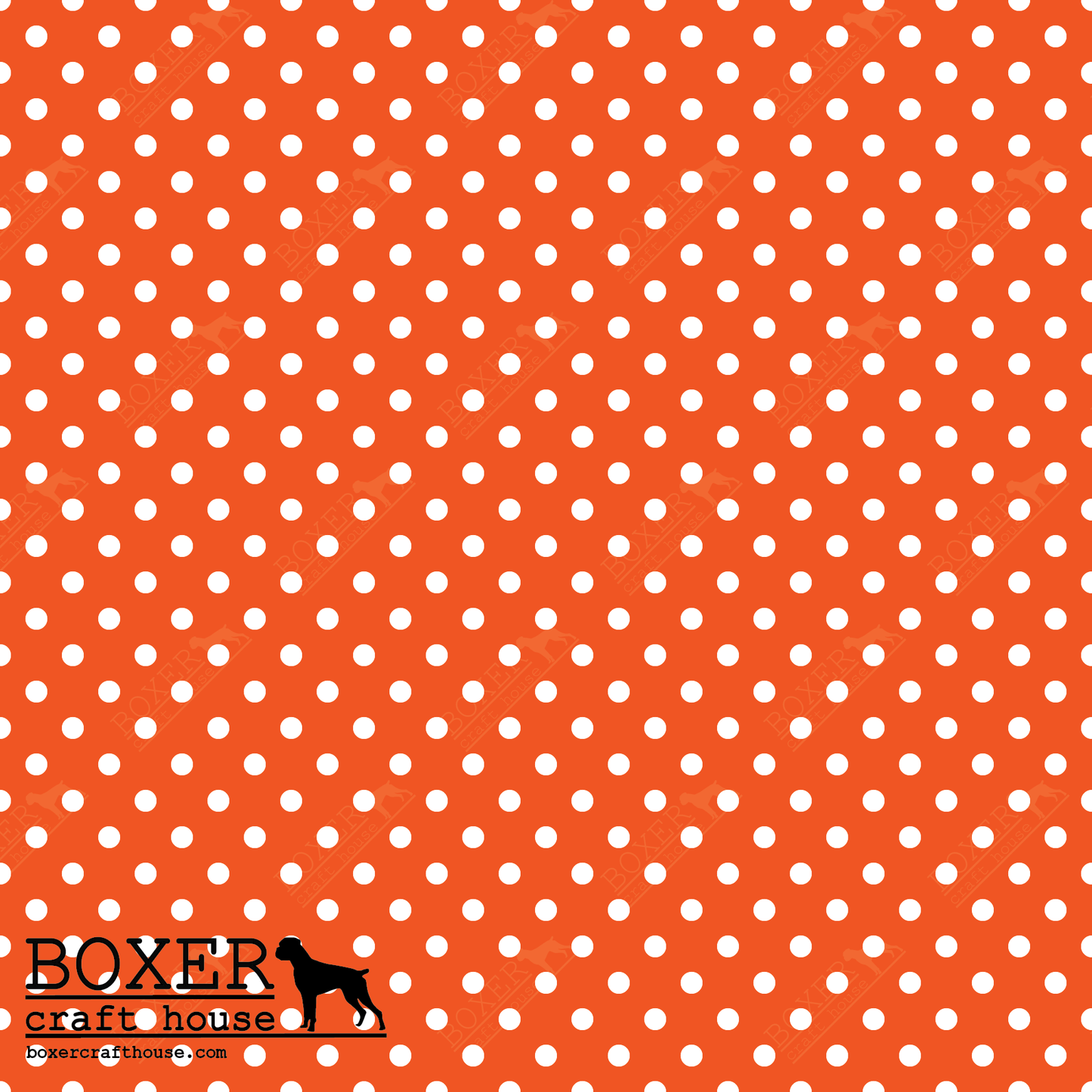 Dots 1/8" - Orange