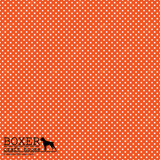 Dots 1/16" - Orange