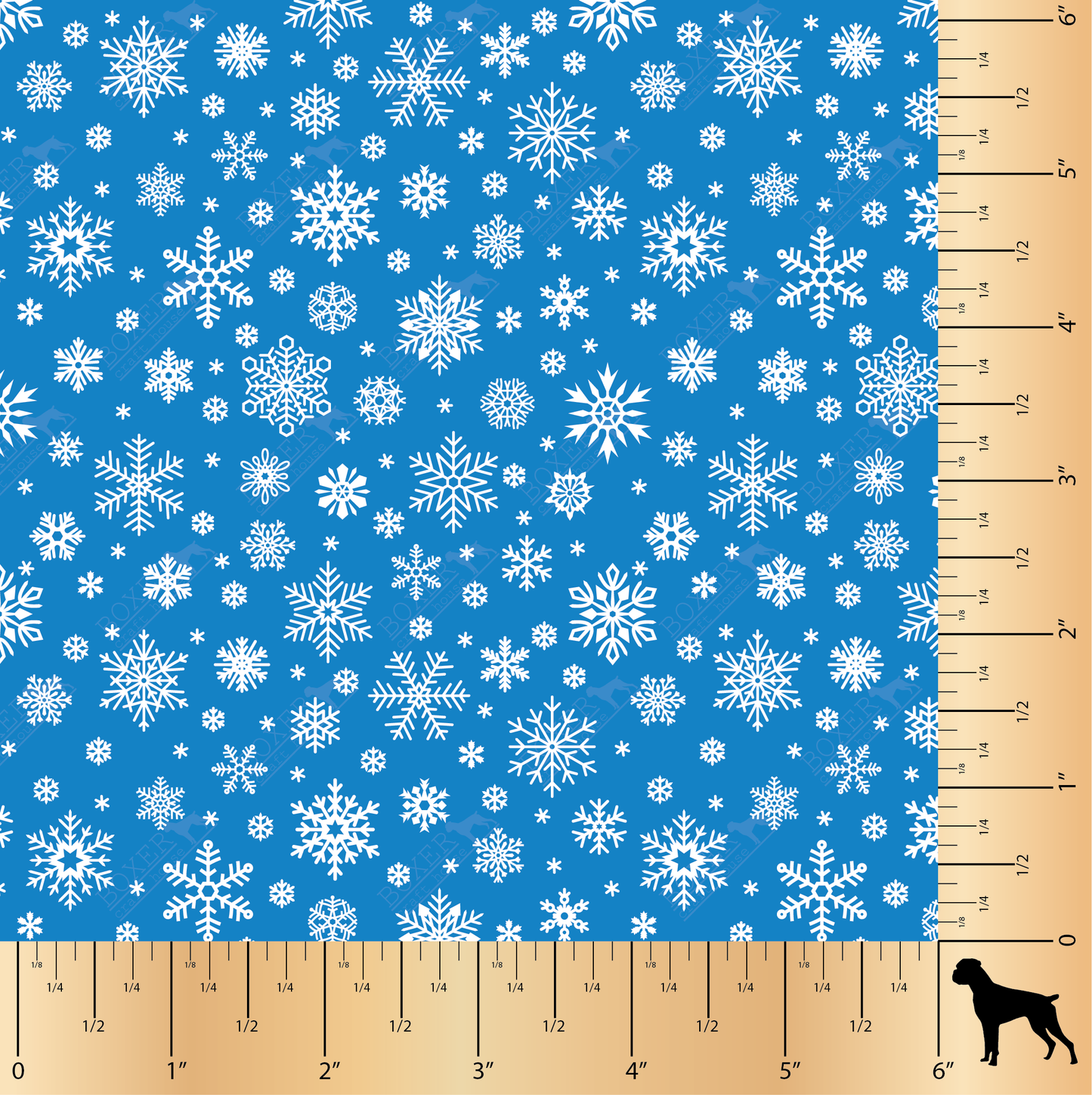 Snowflakes - Blue